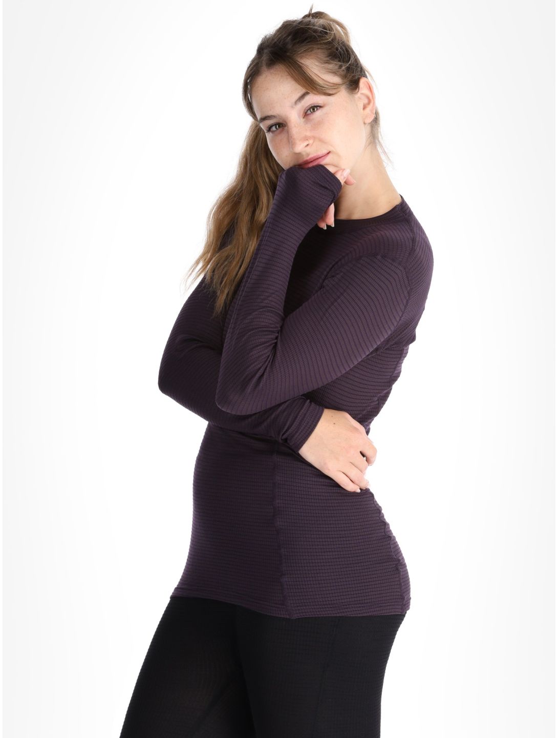 Craft, Pro Wool Extreme X LS thermal shirt women DK Plum purple 