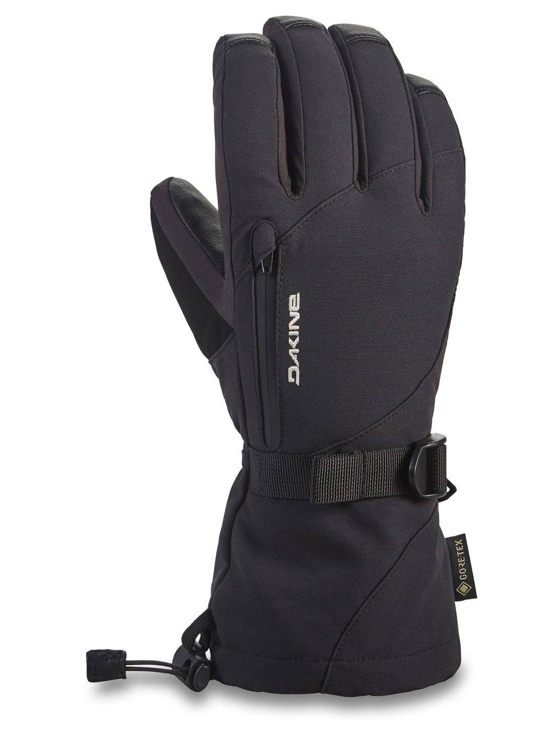 Dakine, Leather Sequoia Gore-Tex ski gloves women Black black 