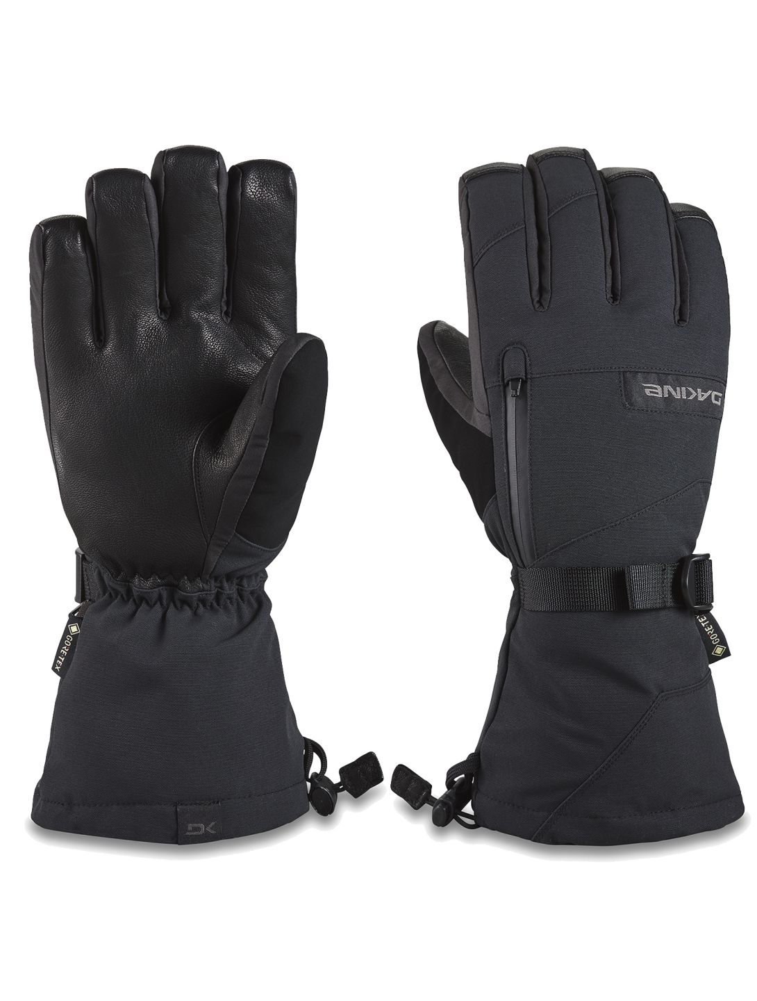 Dakine, Leather Titan Gore-Tex ski gloves men Black black 