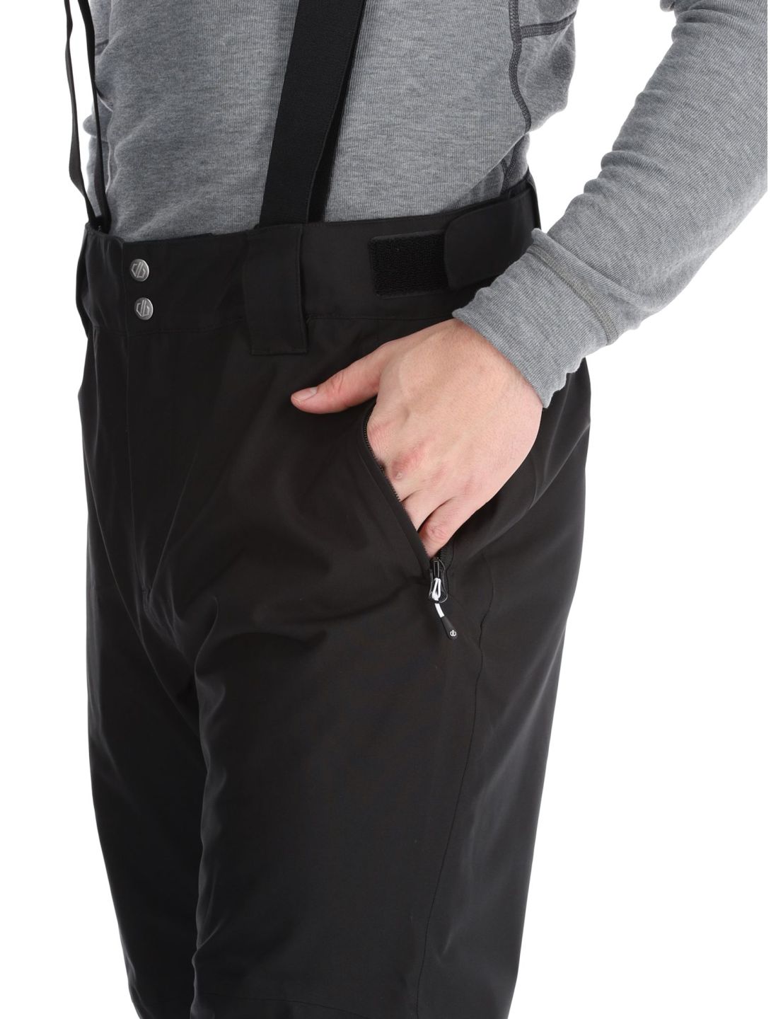 Dare2b, Achieve II ski pants plus size men Black black 