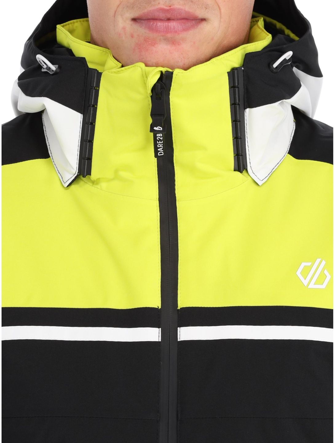 Dare2b, Amplitude ski jacket men Neon Spring/Black black, green 