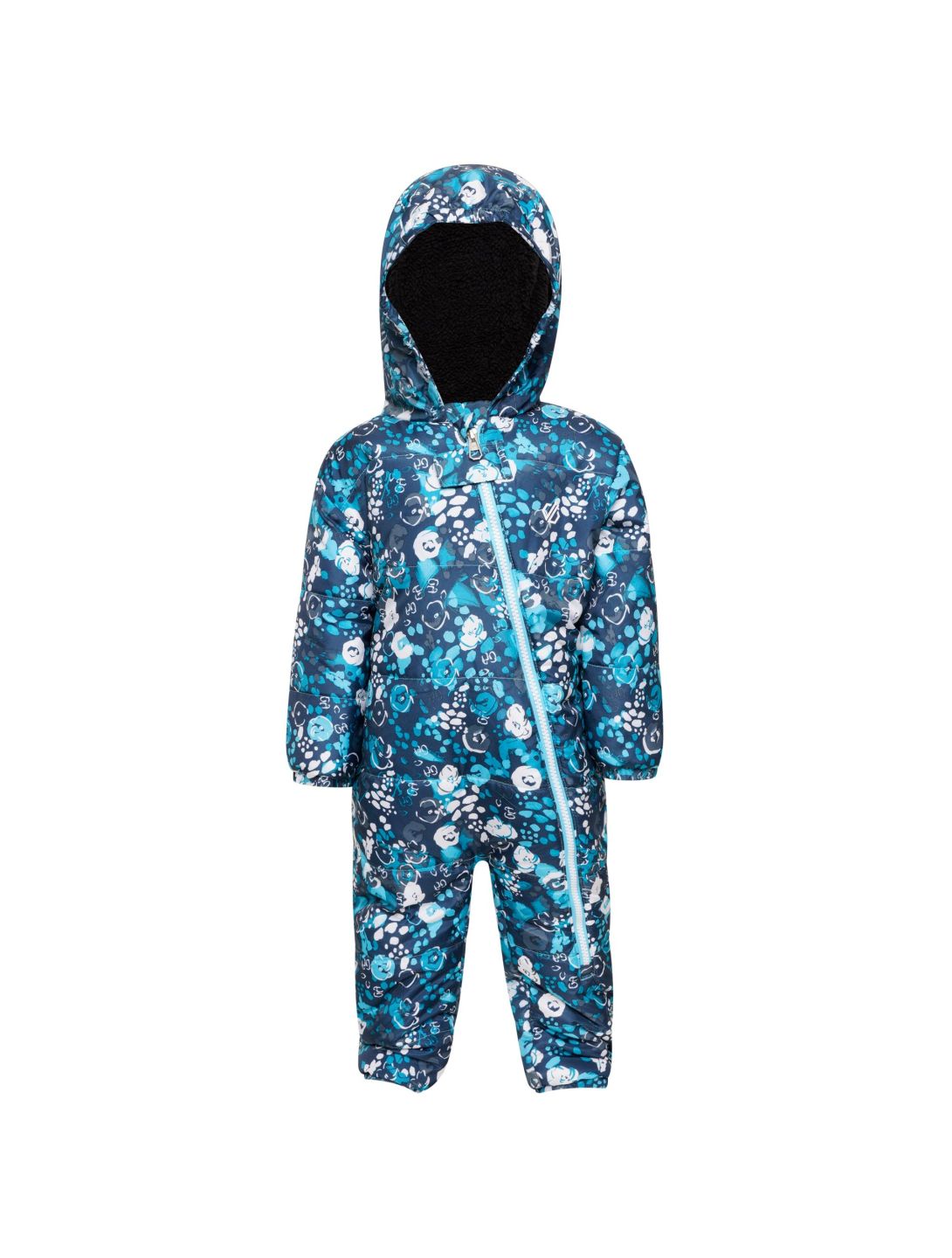 Dare2b, Bambino II ski suit kids floral print river blue 