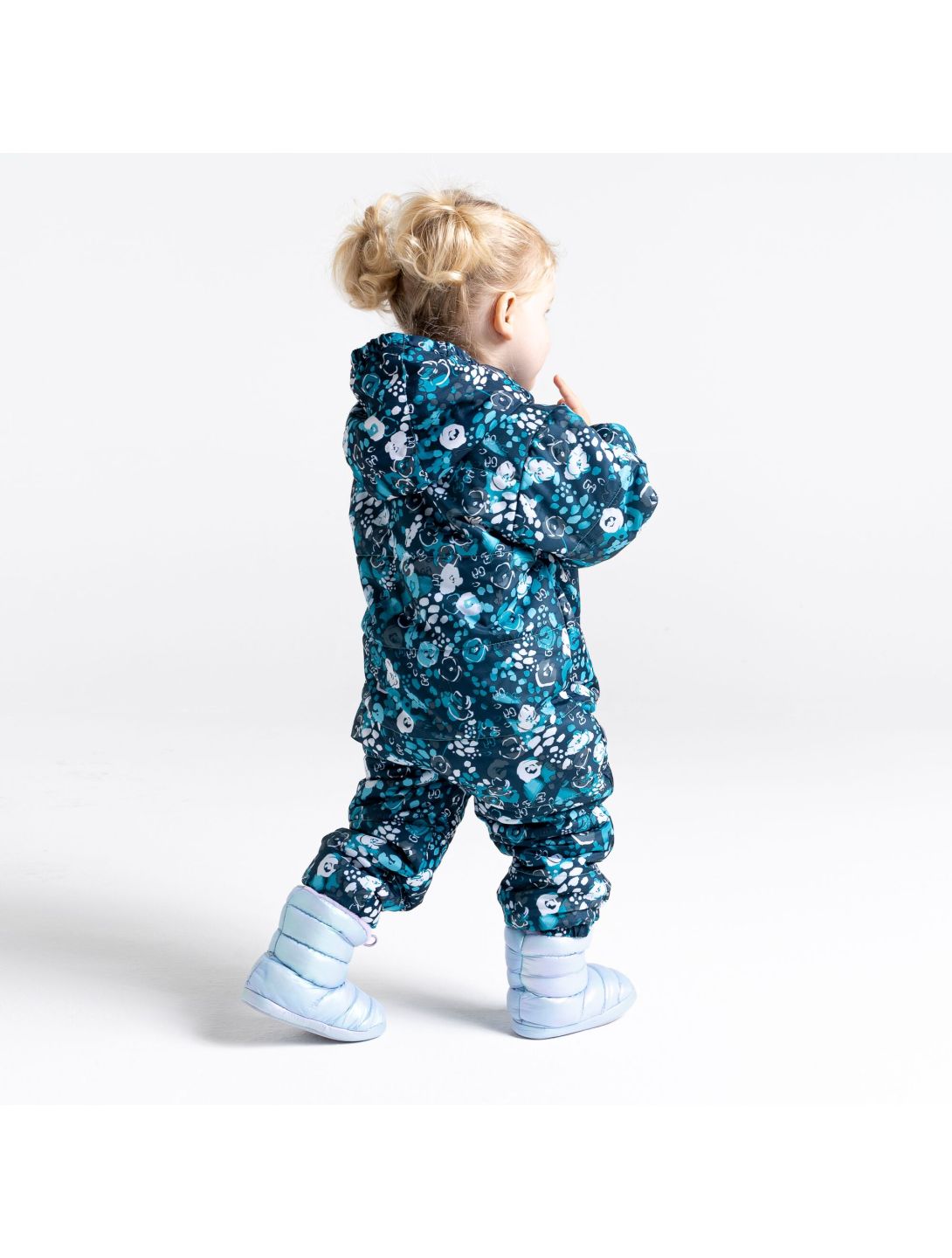 Dare2b, Bambino II ski suit kids floral print river blue 