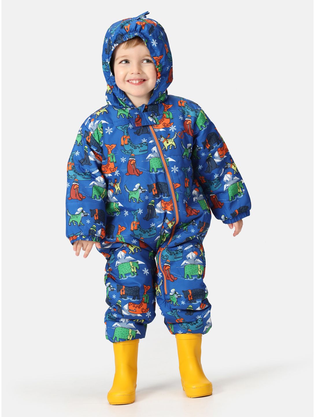 Dare2b, Bambino II ski suit kids Olympian Blue Artic Animals blue 