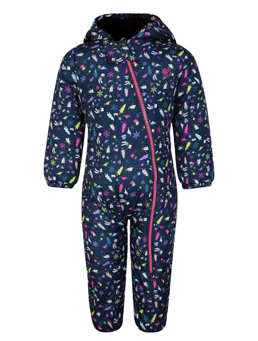 Dare2b, Bambino II ski suit kids Snowflake Ditsy Print grey 