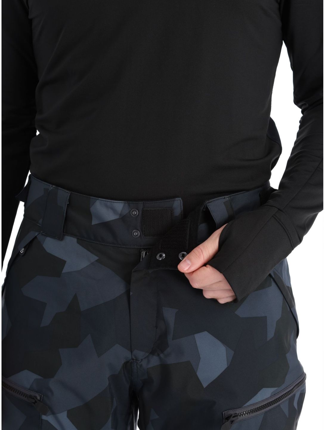 Dare2b, Baseplate ski pants men Black Camo black, grey 