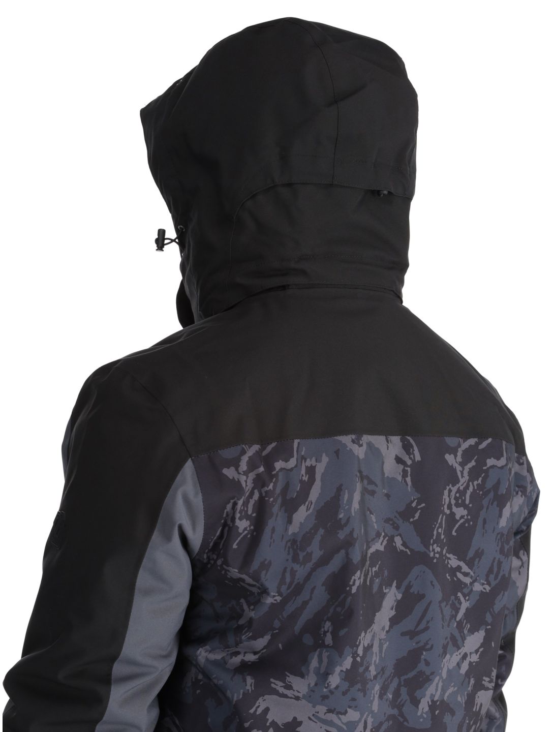 Dare2b, Baseplate II ski jacket men Black / Ebony Grey Mountain Print black, grey 