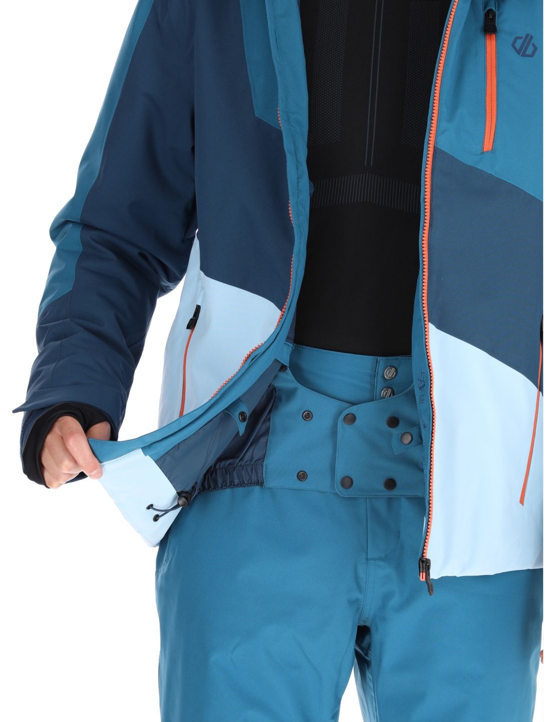 Dare2b, Baseplate II ski jacket men Kingfisher Blue / Moonlight Denim blue 