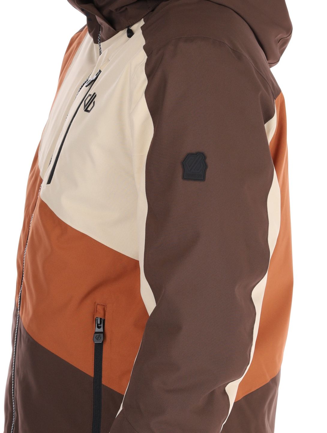 Dare2b, Baseplate II ski jacket men Mocha Bisque / Oat Cream beige 