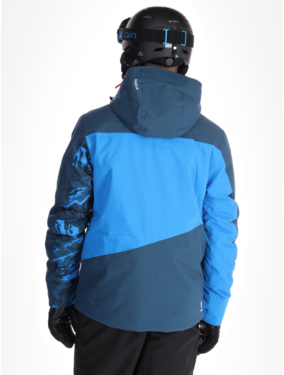 Dare2b, Baseplate II ski jacket men Moonlight Denim / Athletic Blue Mountain Print blue 