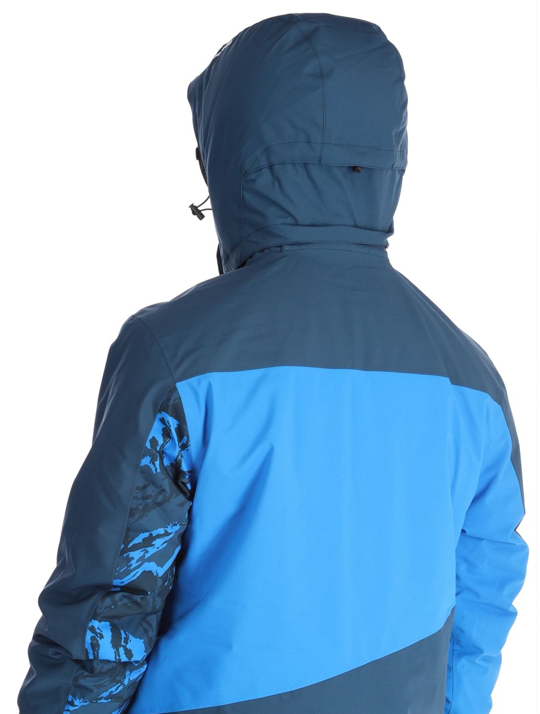 Dare2b, Baseplate II ski jacket men Moonlight Denim / Athletic Blue Mountain Print blue 