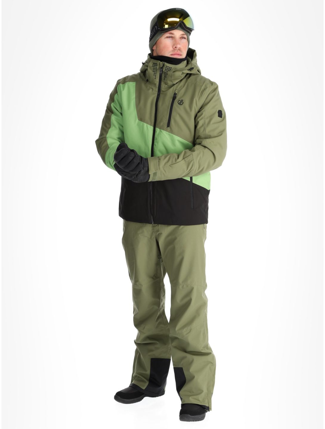 Dare2b, Baseplate II ski jacket men Olivine Green / Piquant Green green 