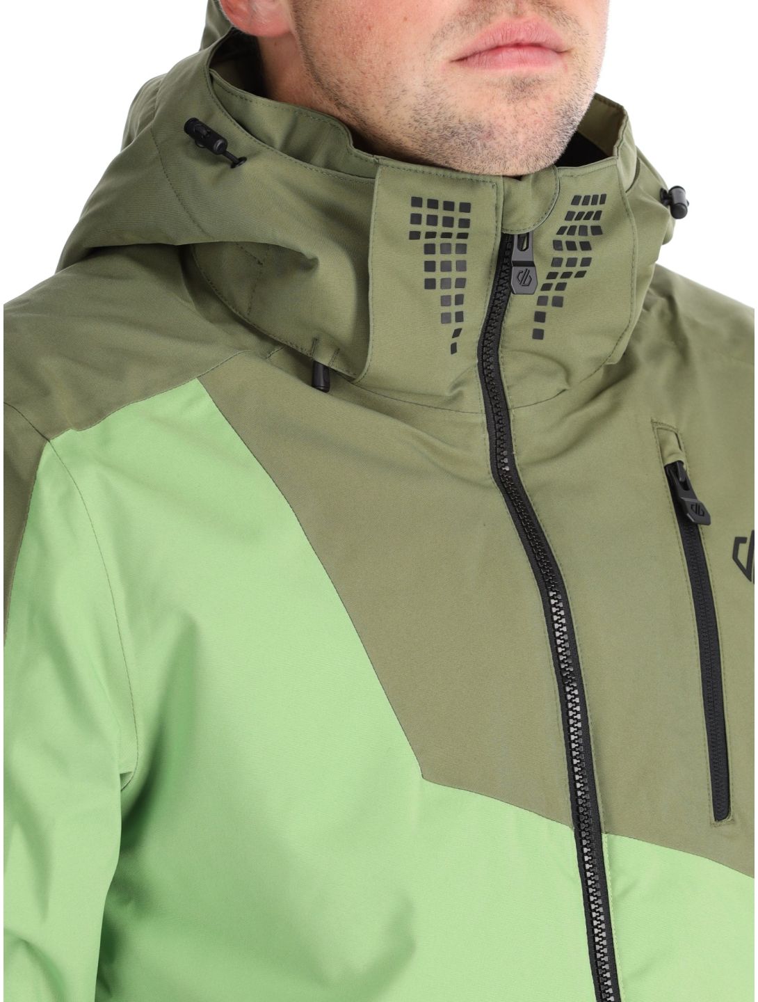 Dare2b, Baseplate II ski jacket men Olivine Green / Piquant Green green 