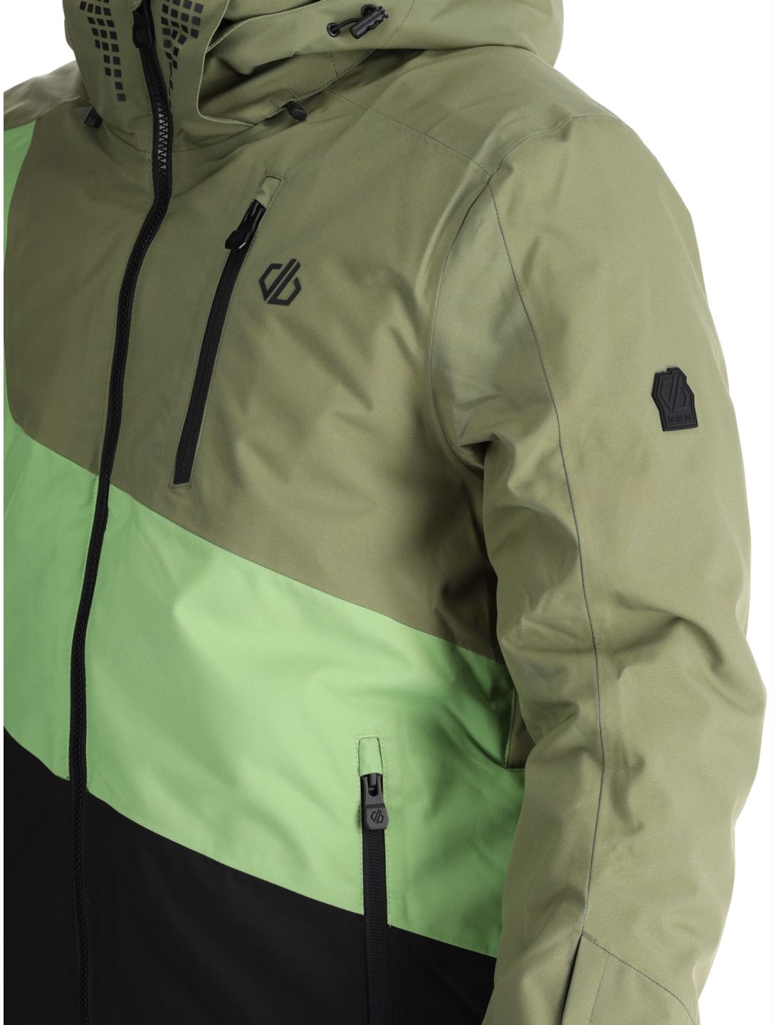 Dare2b, Baseplate II ski jacket men Olivine Green / Piquant Green green 