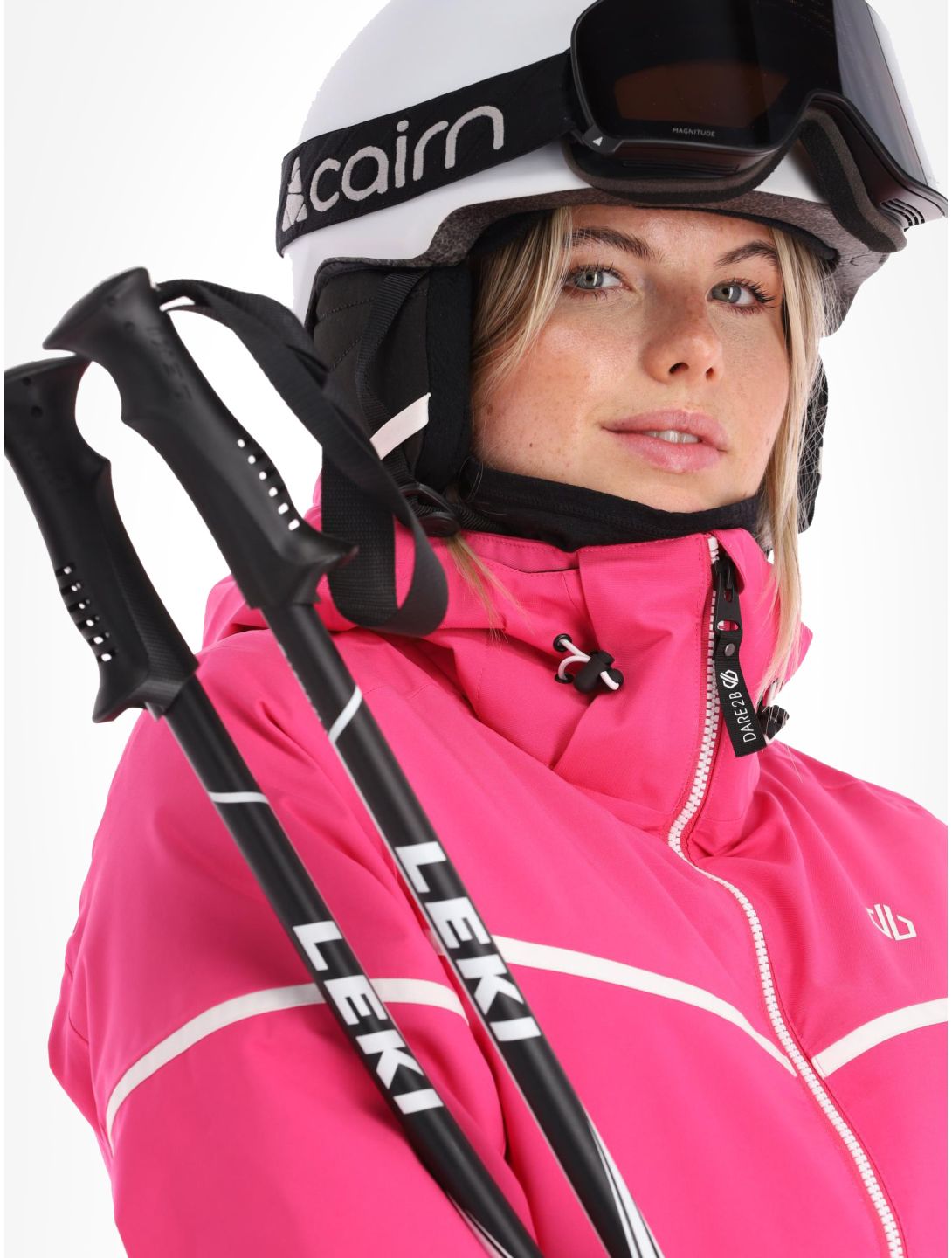 Dare2b, Carving ski jacket women Pure Pink pink 