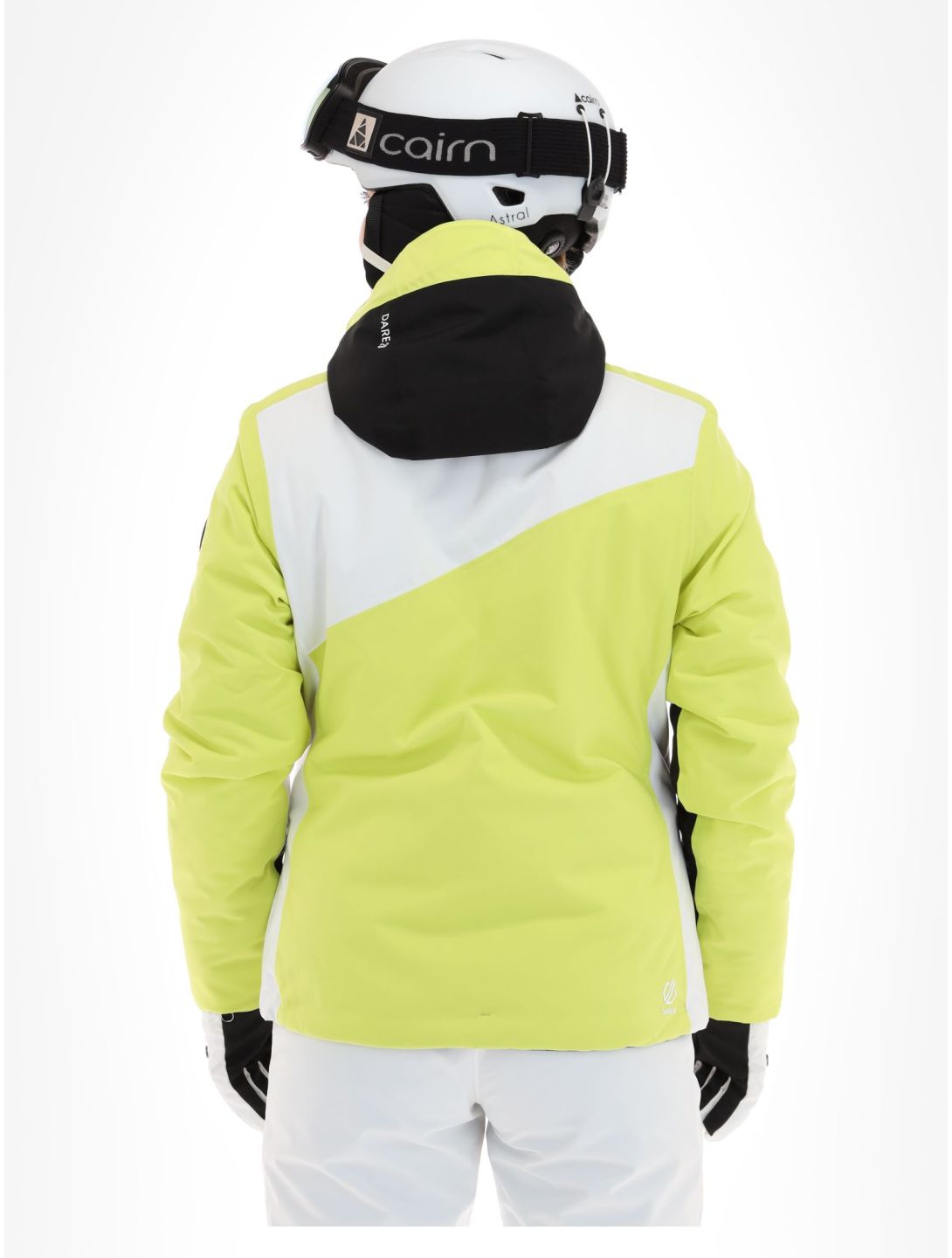 Dare2b, Chute ski jacket women Yellow Plum / Black black, yellow 