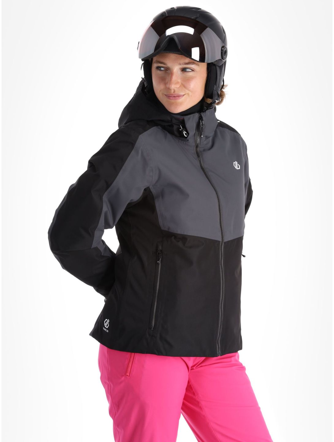 Dare2b, Climatise ski jacket women Ebony / Black black, grey 