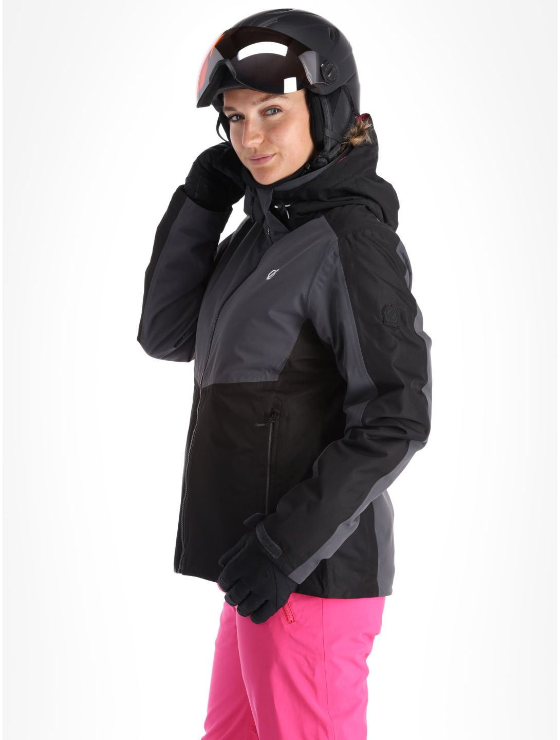 Dare2b, Climatise ski jacket women Ebony / Black black, grey 