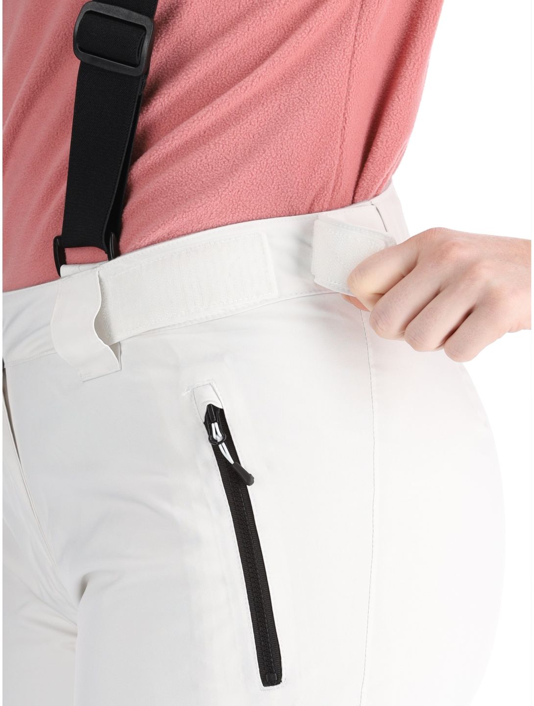 Dare2b, Diminish ski pants women Blanc De Blanc white 