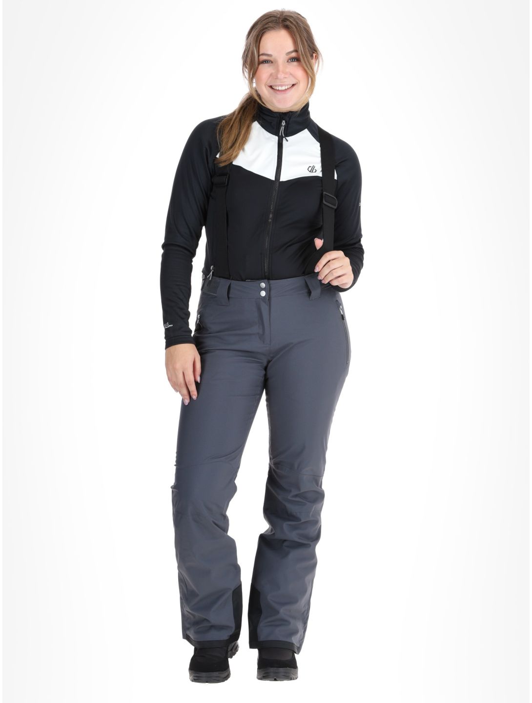 Dare2b, Diminish ski pants women Ebony Grey grey 