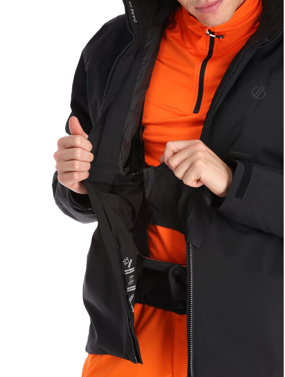 Dare2b, Eagle ski jacket men Black black 