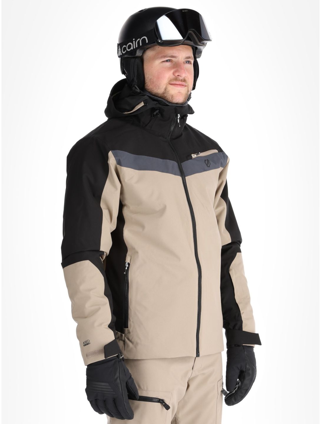 Dare2b, Eagly II ski jacket men Black / Clay black, brown 