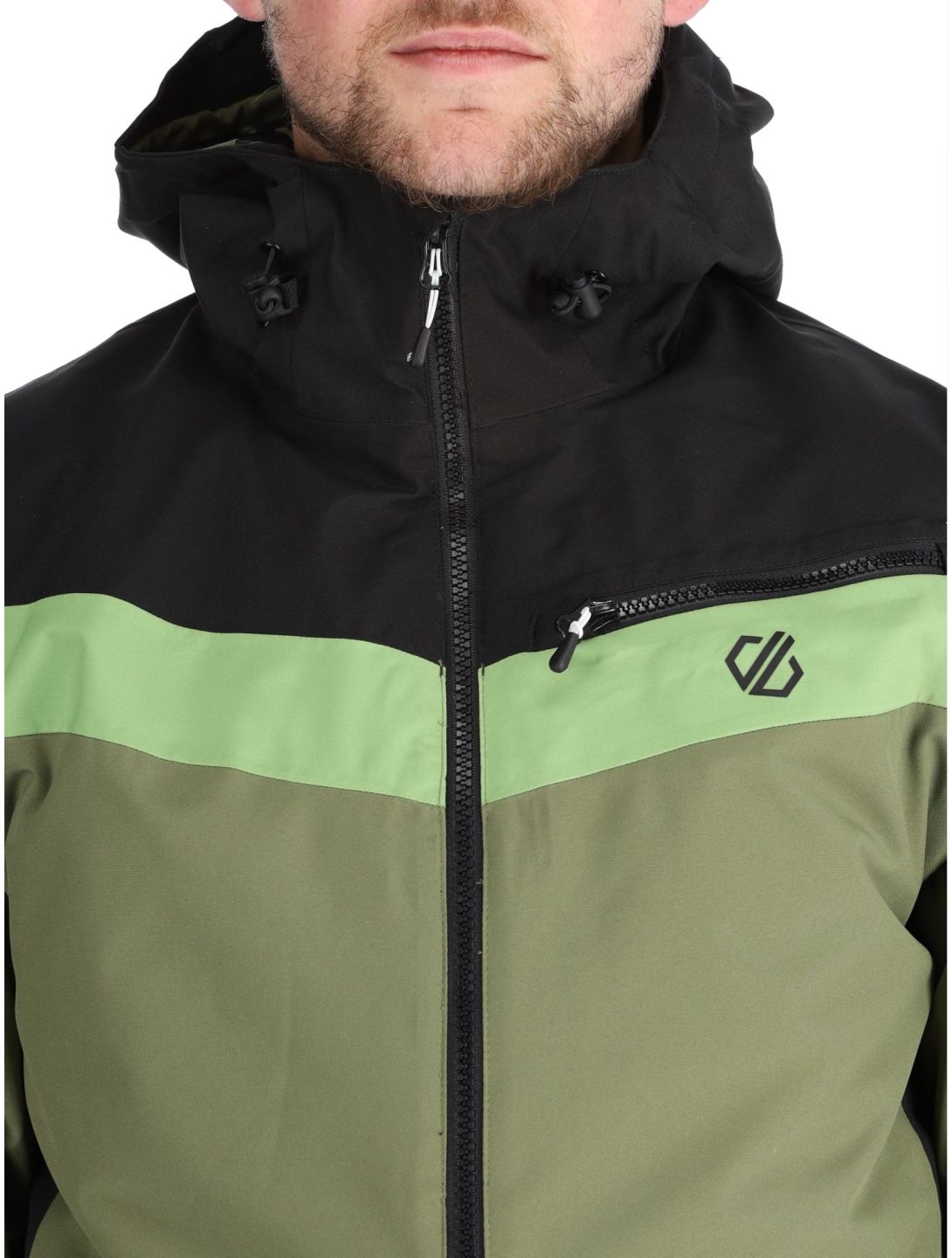 Dare2b, Eagly II ski jacket men Black / Olivine Green black, green 