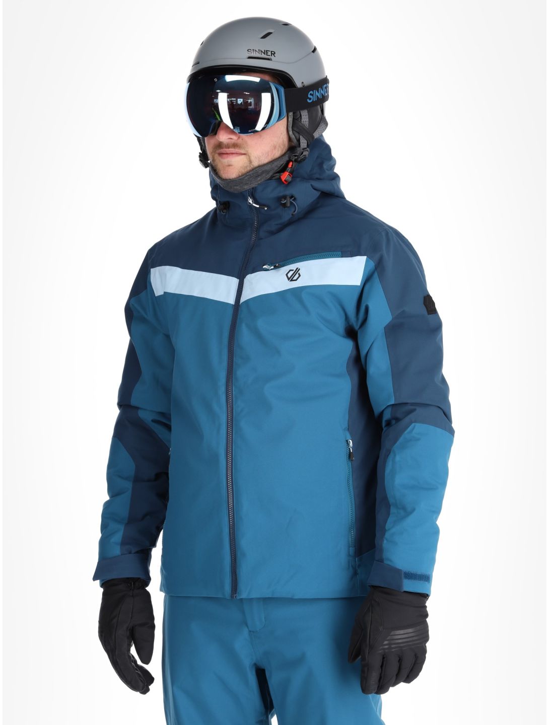 Dare2b, Eagly II ski jacket men Moonlight Denim / Clear Sky blue 