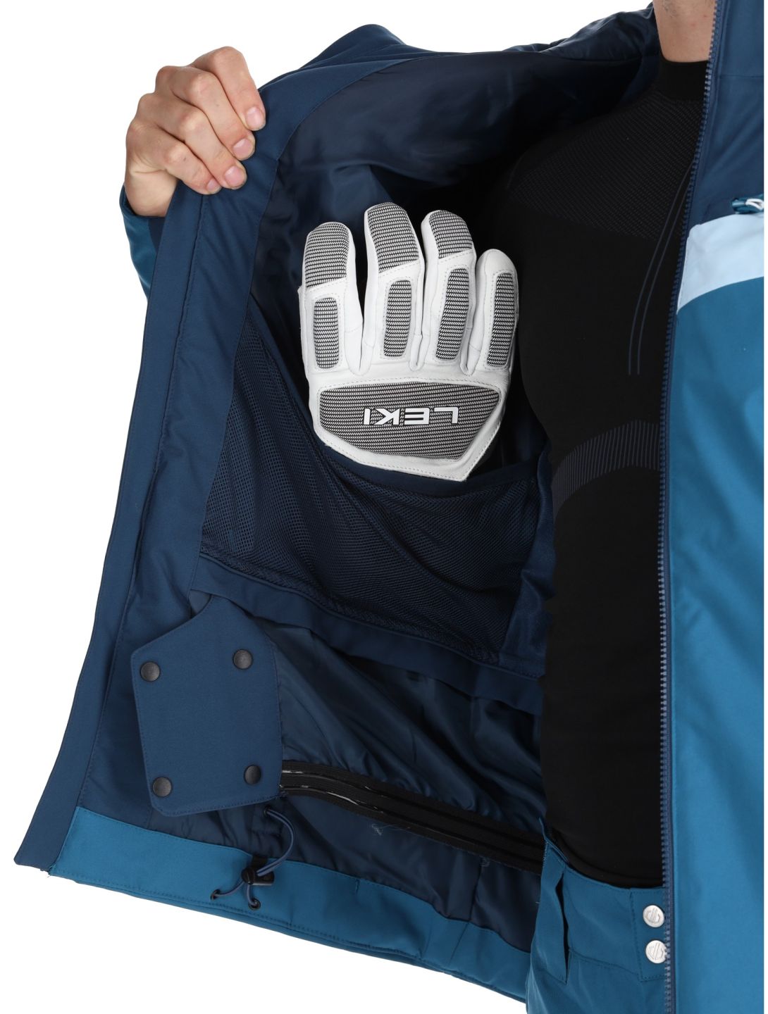 Dare2b, Eagly II ski jacket men Moonlight Denim / Clear Sky blue 