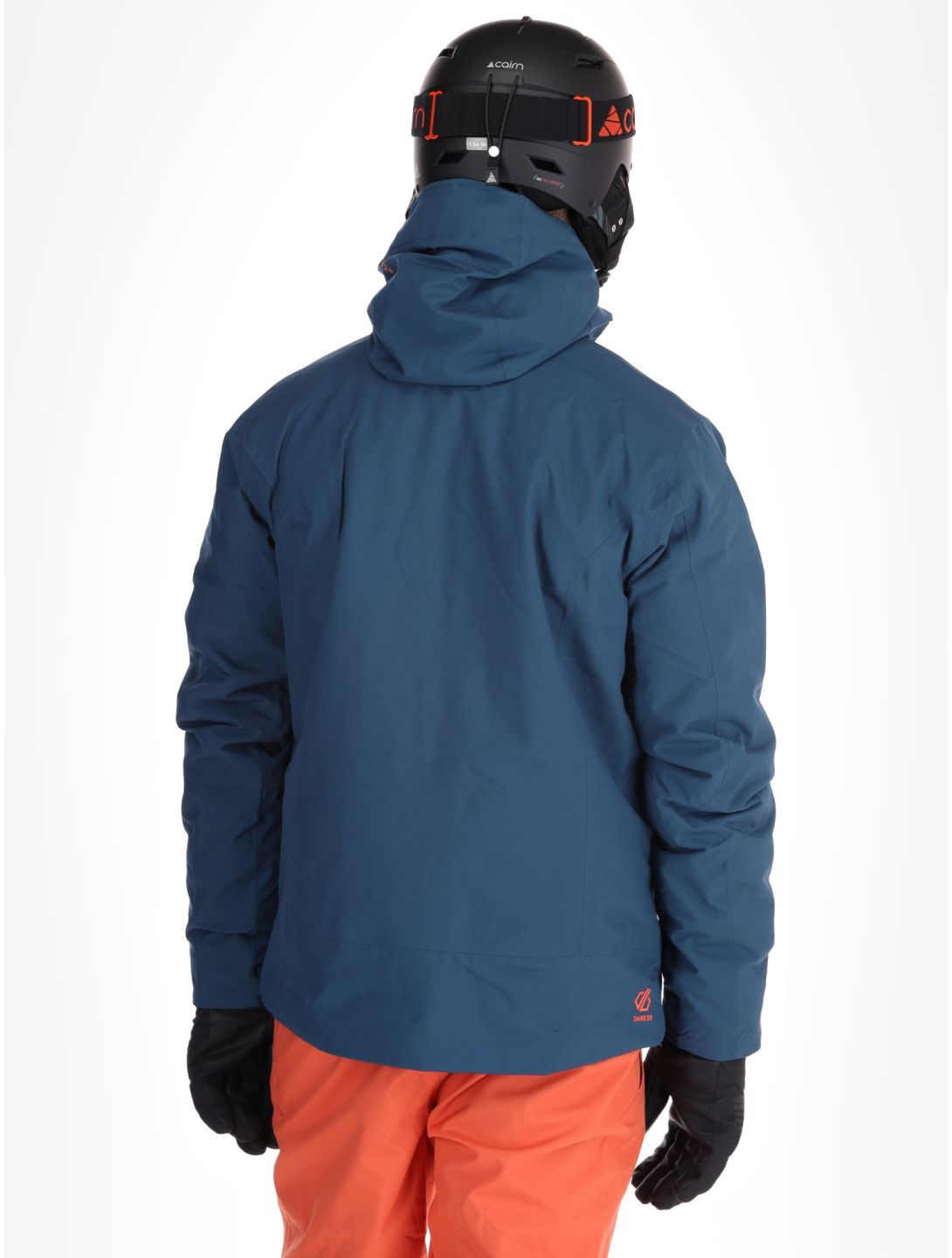 Dare2b, Eagly II ski jacket men Moonlight Denim / Orange Rust blue, orange 