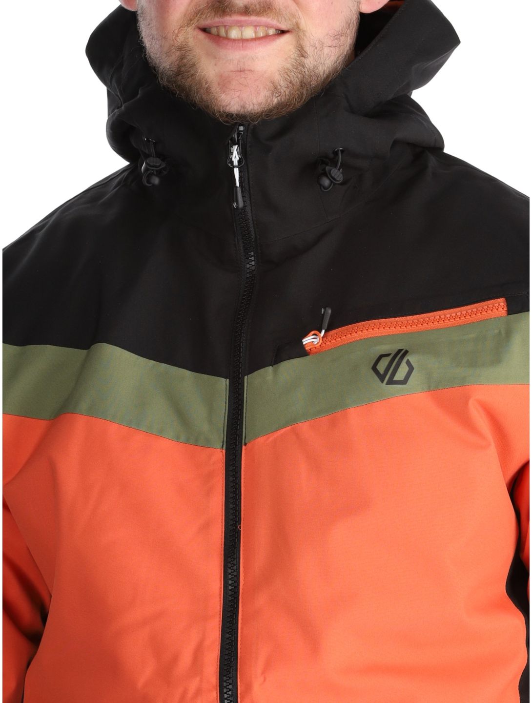 Dare2b, Eagly II ski jacket men Orange Rust / Black black, orange 