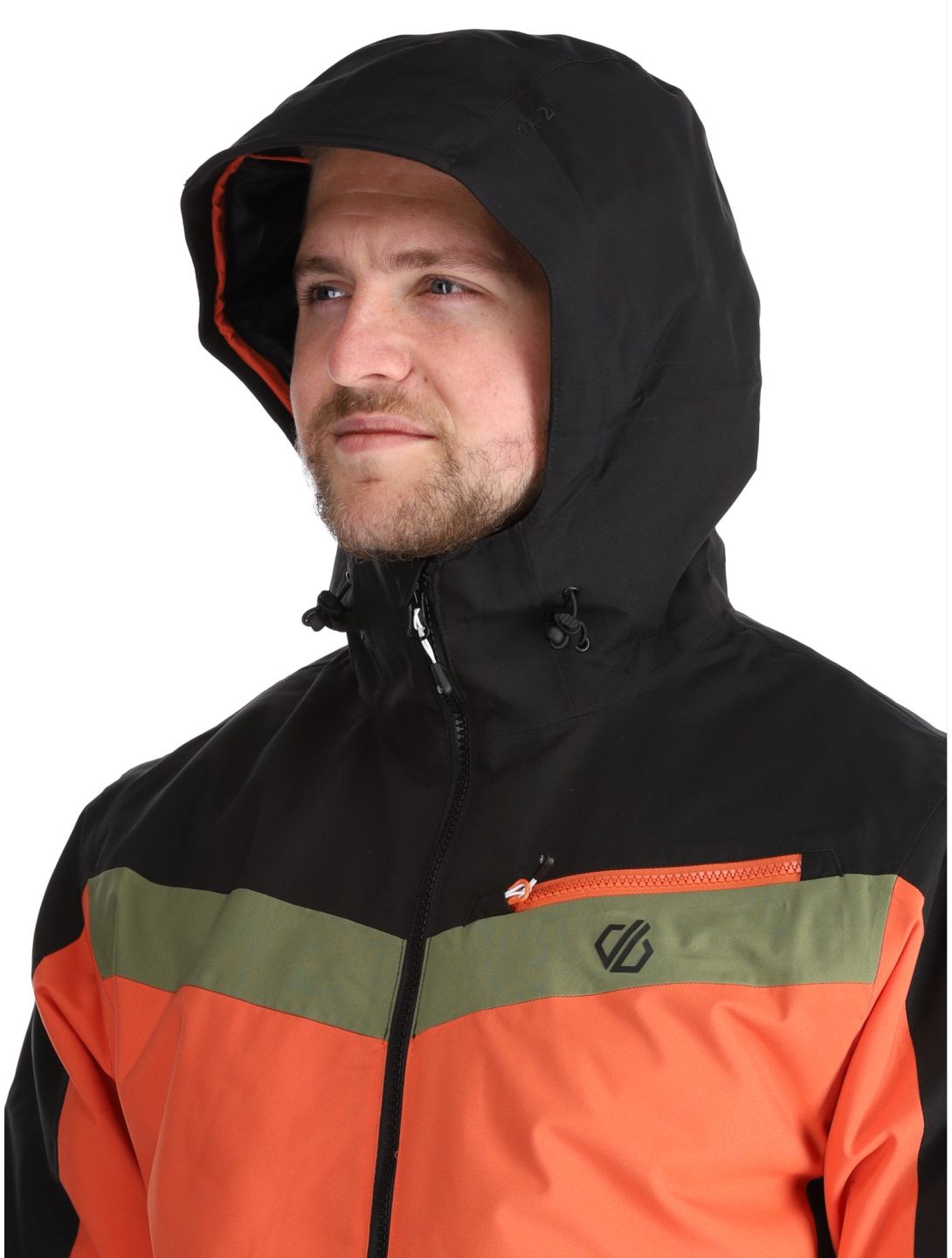 Dare2b, Eagly II ski jacket men Orange Rust / Black black, orange 