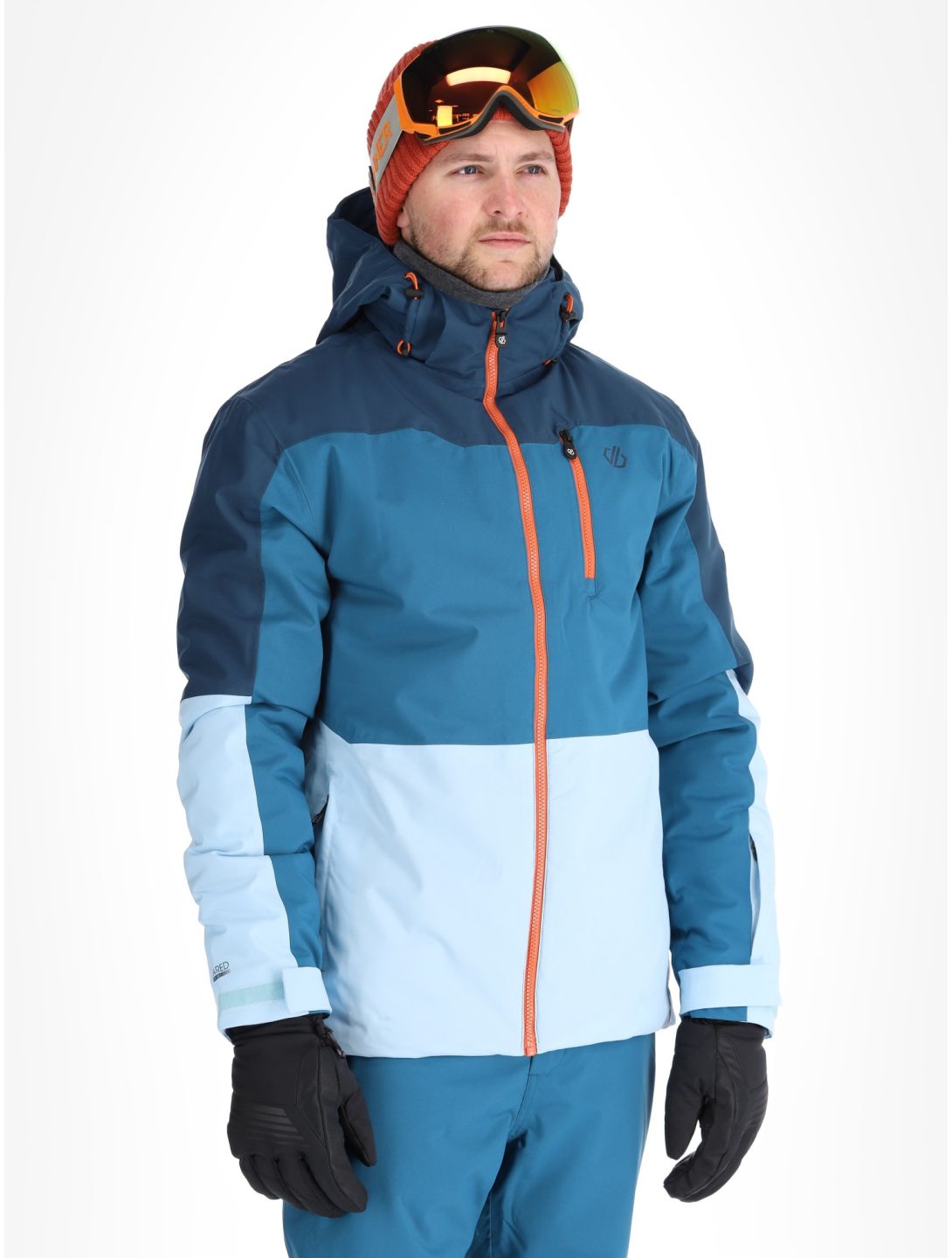 Dare2b, Edge II ski jacket men Moonlight Denim / Kingfisher Blue blue 