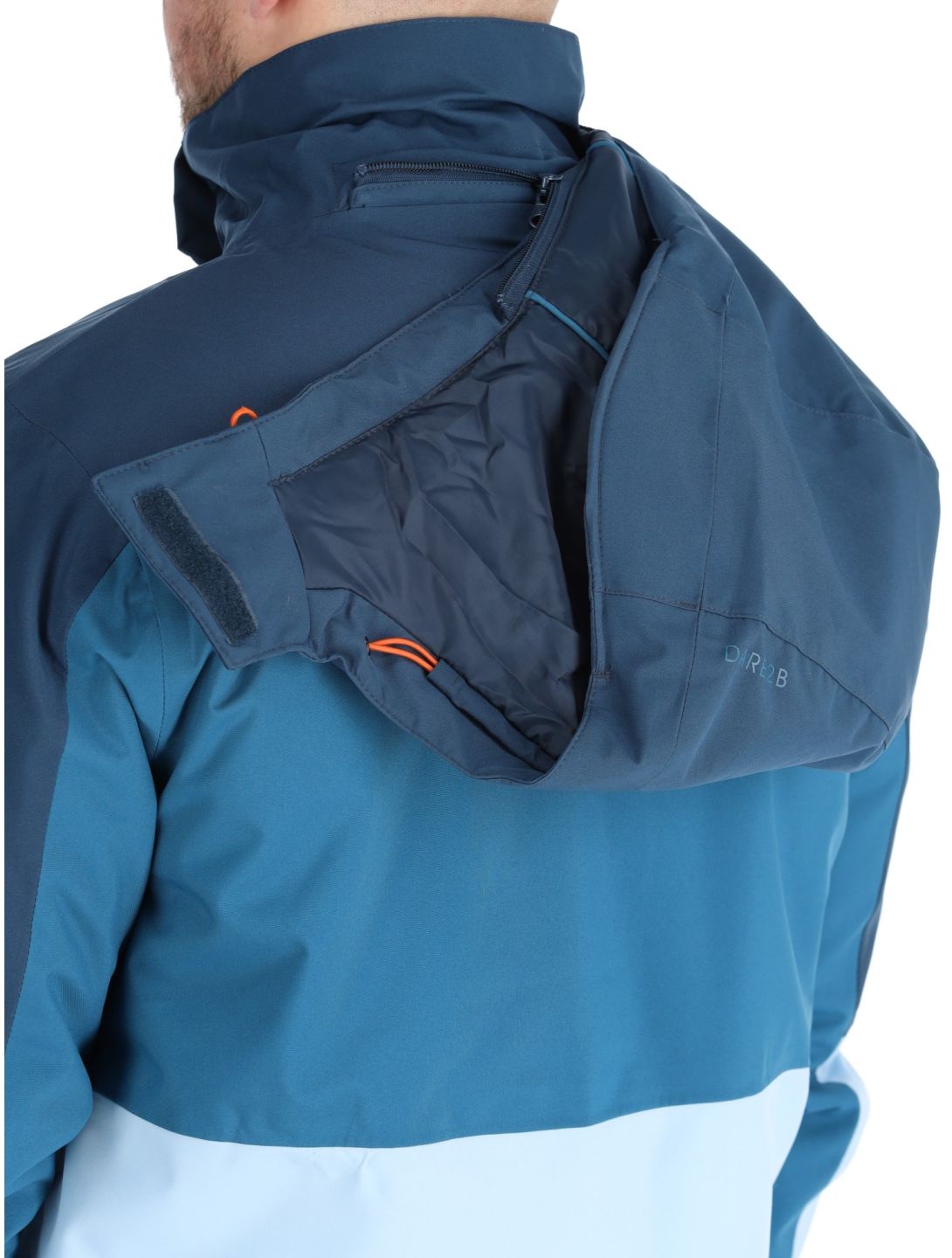 Dare2b, Edge II ski jacket men Moonlight Denim / Kingfisher Blue blue 