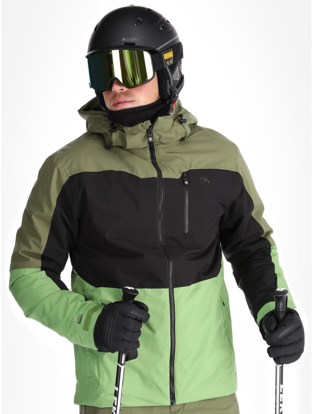 Dare2b, Edge II ski jacket men Olivine Green / Black black, green 