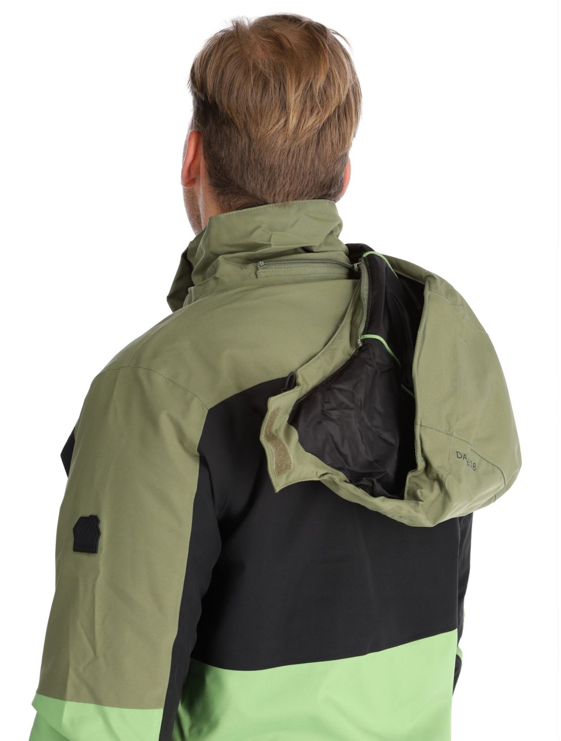 Dare2b, Edge II ski jacket men Olivine Green / Black black, green 