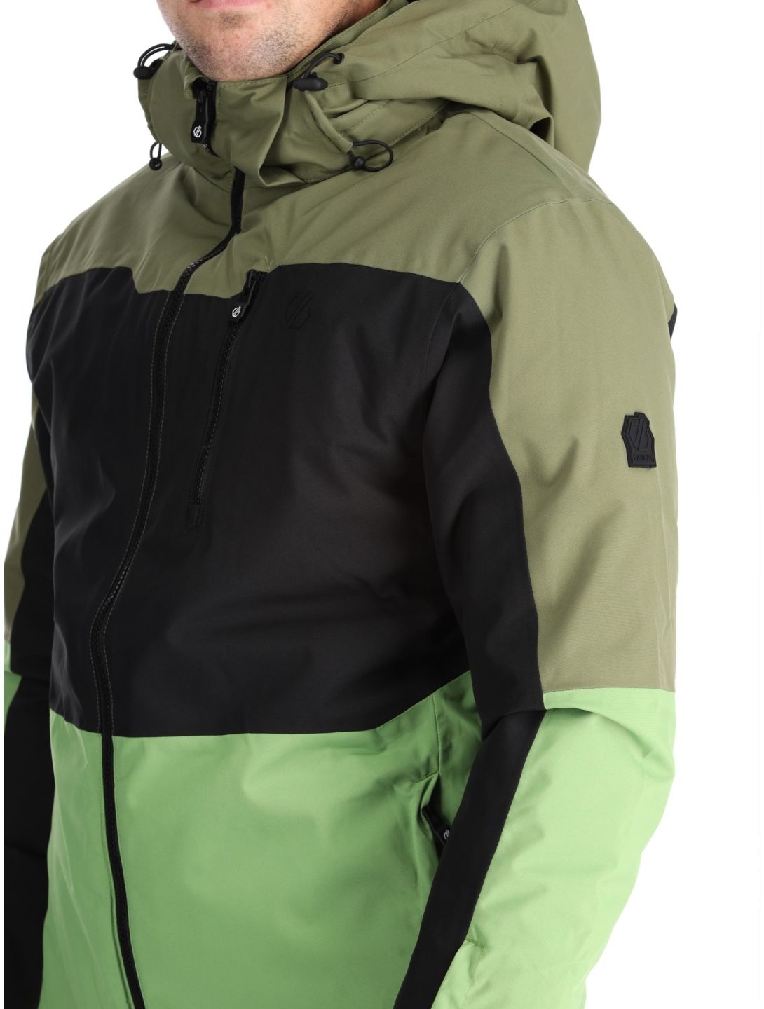 Dare2b, Edge II ski jacket men Olivine Green / Black black, green 