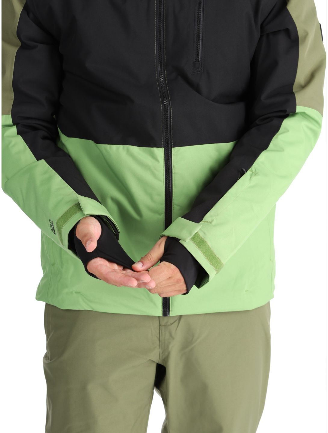 Dare2b, Edge II ski jacket men Olivine Green / Black black, green 