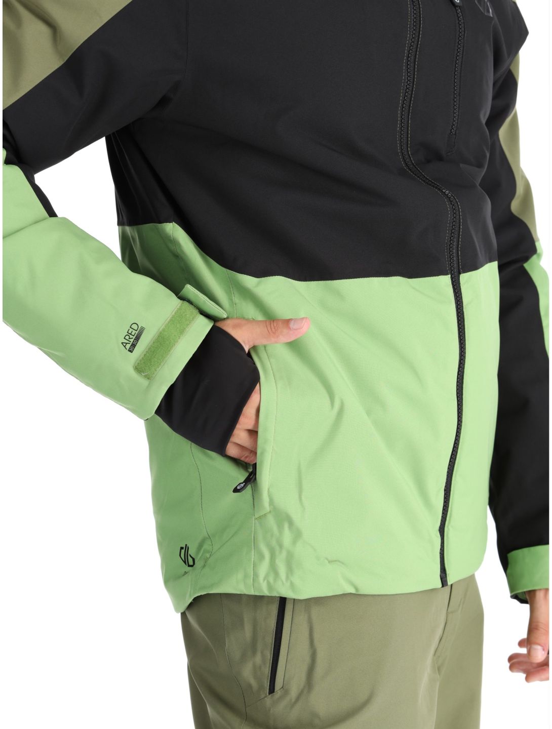 Dare2b, Edge II ski jacket men Olivine Green / Black black, green 