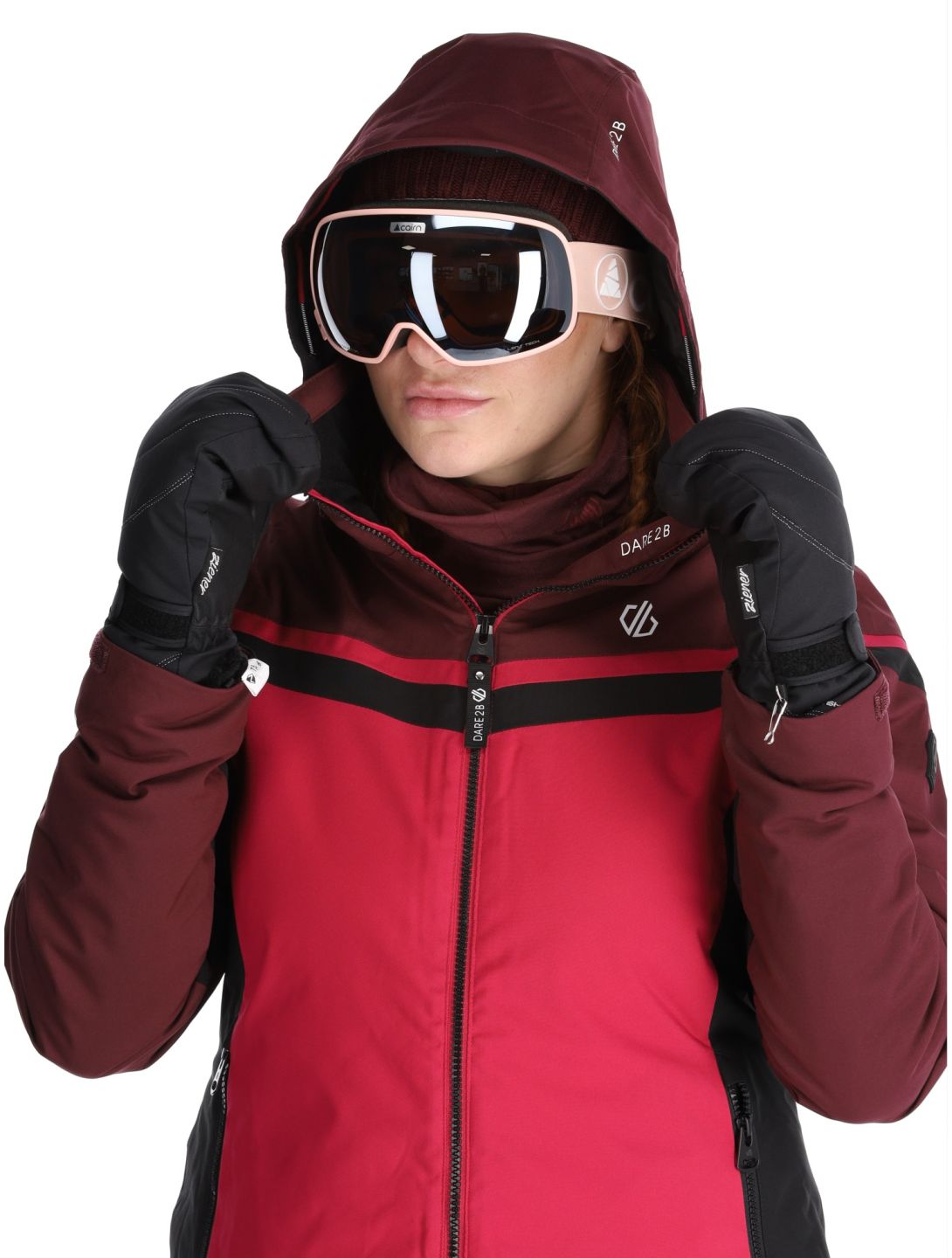 Dare2b, Flurry ski jacket women Berry Pink / Fig pink, purple 