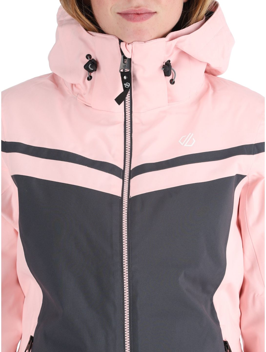 Dare2b, Flurry ski jacket women Crystal Rose / Ebony Grey grey, pink 