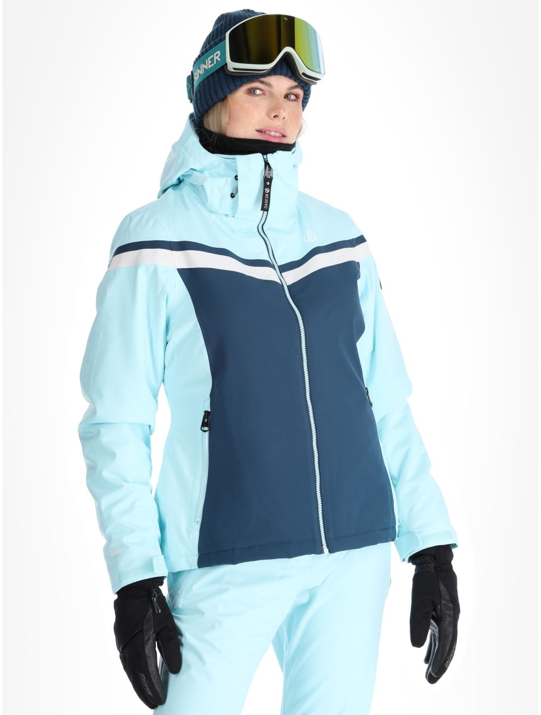 Dare2b, Flurry ski jacket women Water Ballet / Moonlight Denim blue 