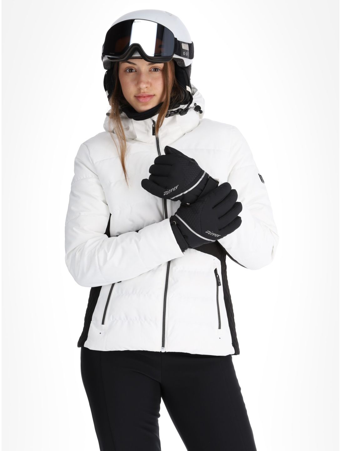 Dare2b, Glacial ski jacket women White / Black black, white 