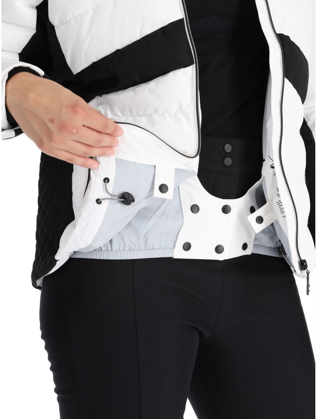 Dare2b, Glacial ski jacket women White / Black black, white 