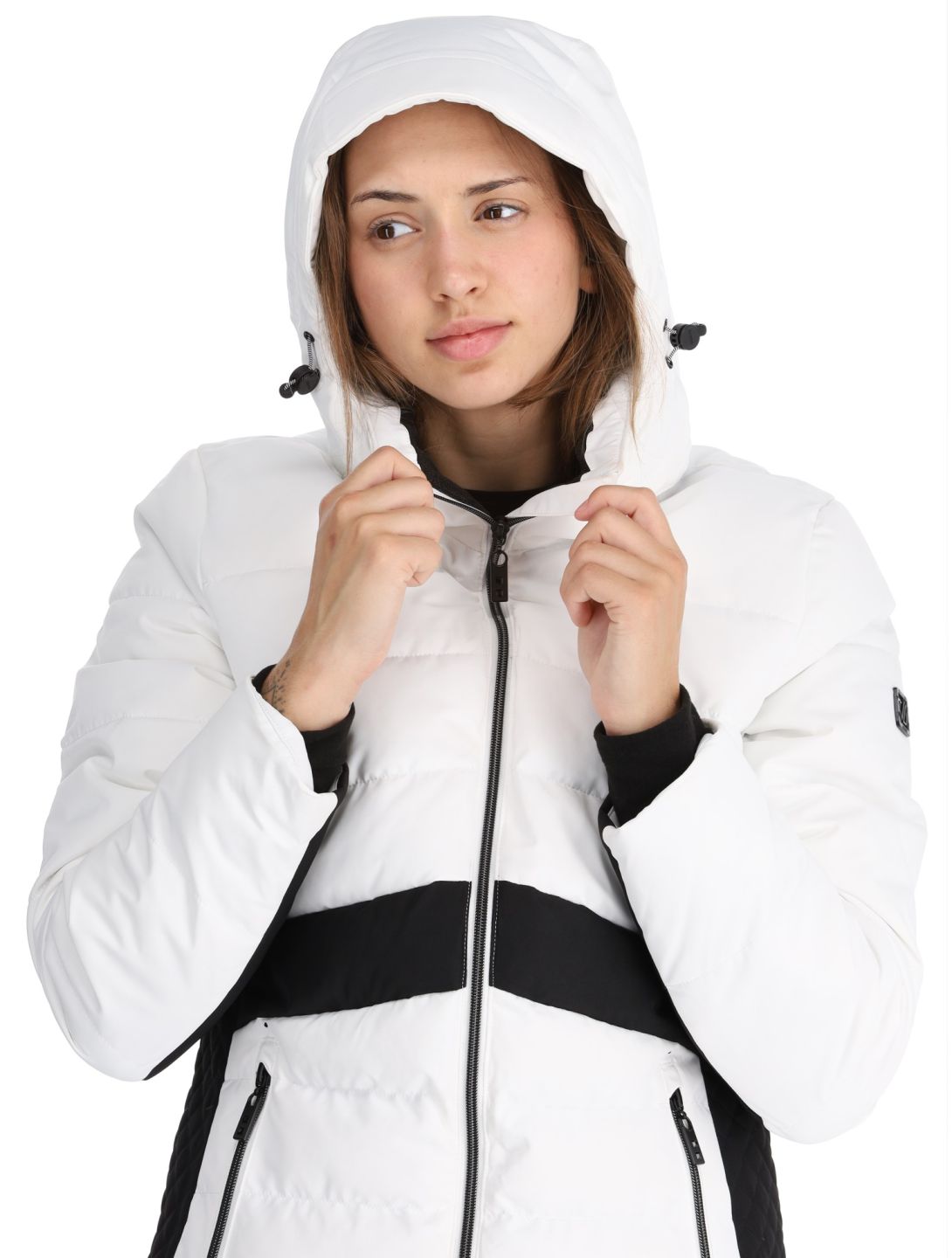 Dare2b, Glacial ski jacket women White / Black black, white 