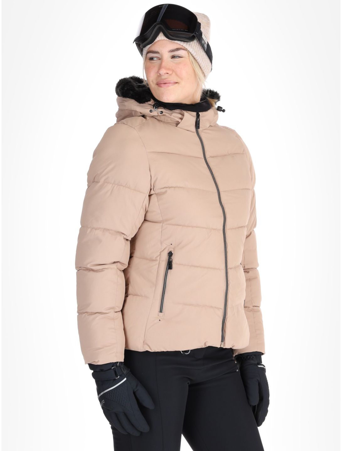 Dare2b, Glamorize V ski jacket women Cashmere beige 