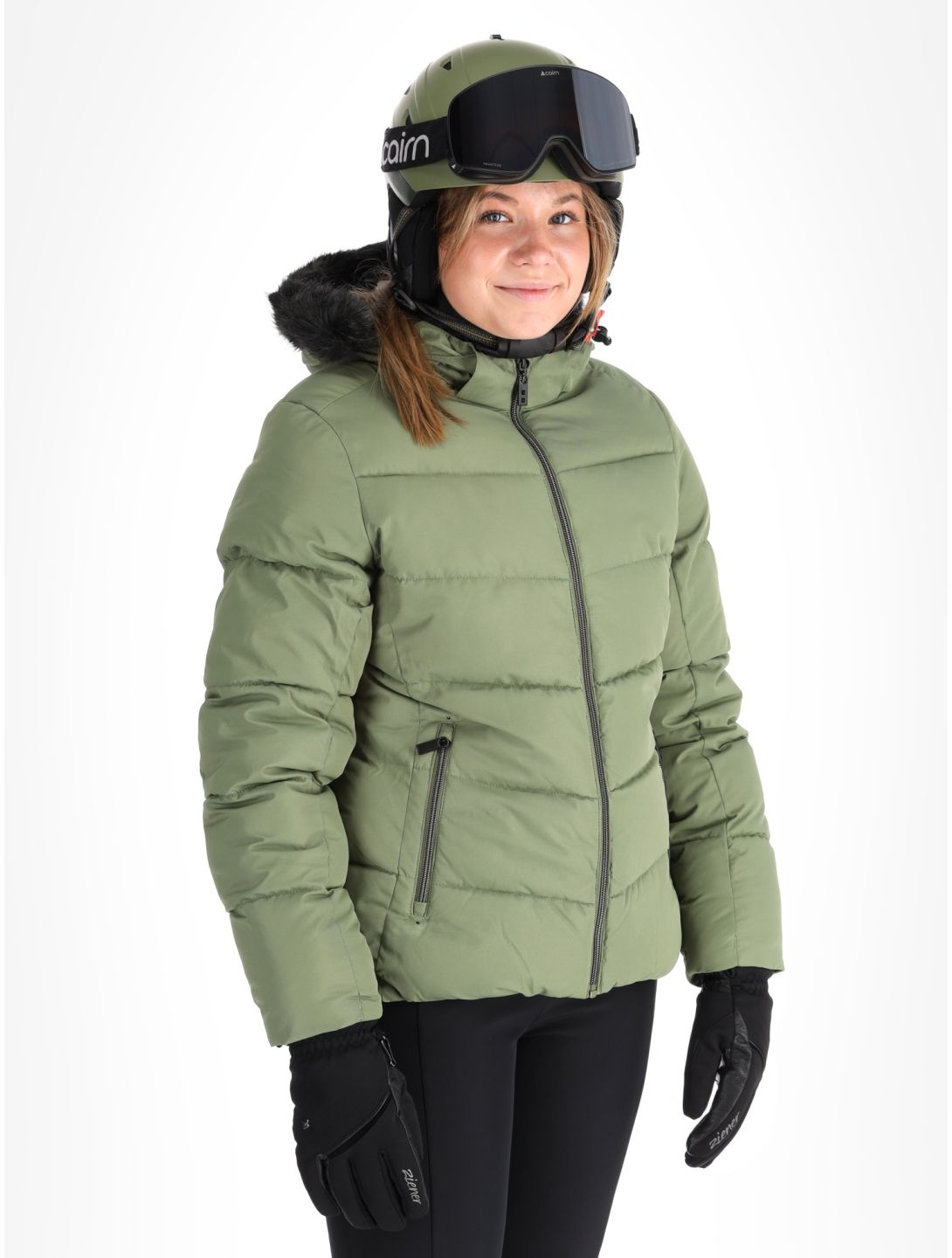 Dare2b, Glamorize V ski jacket women Olivine Green green 