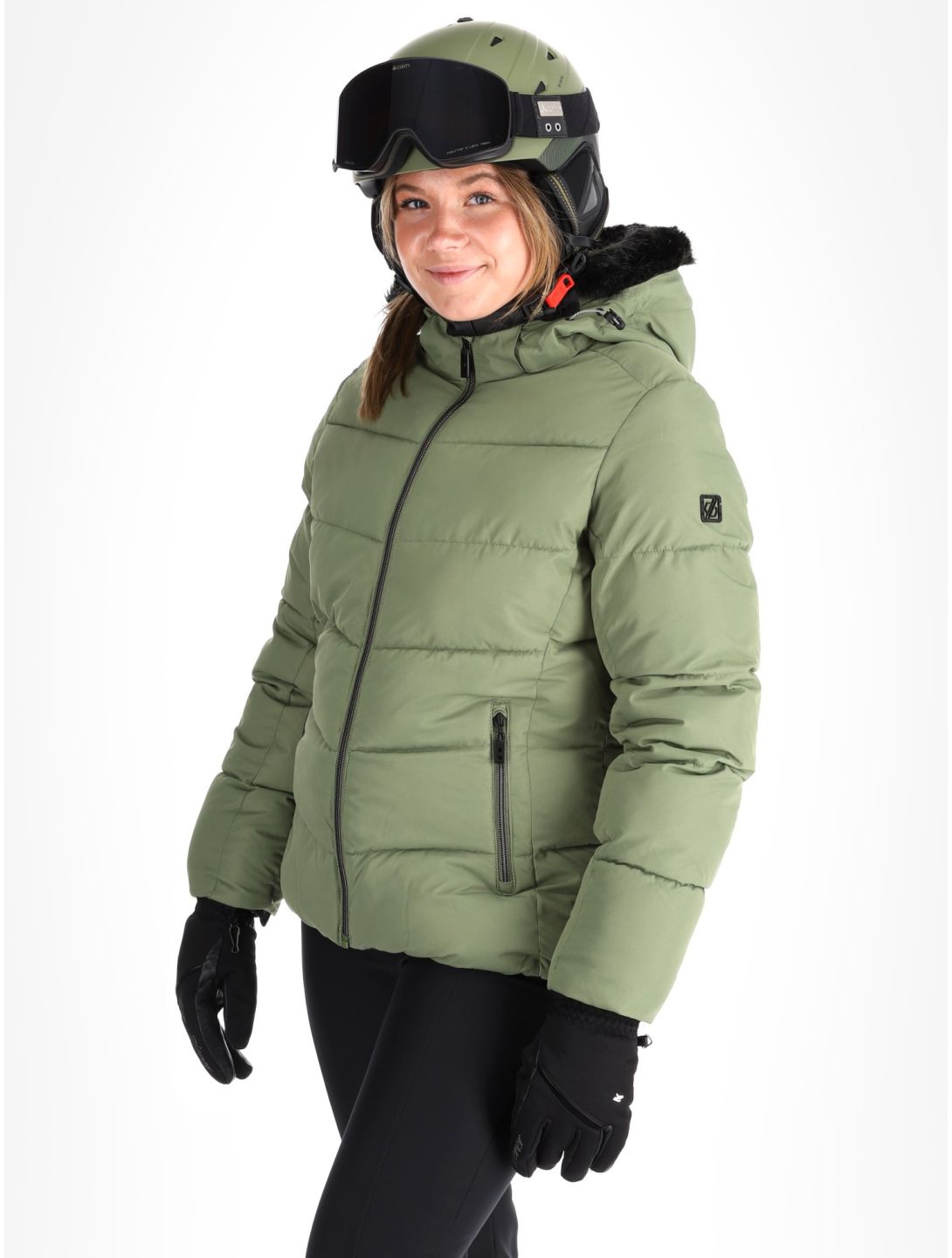 Dare2b, Glamorize V ski jacket women Olivine Green green 