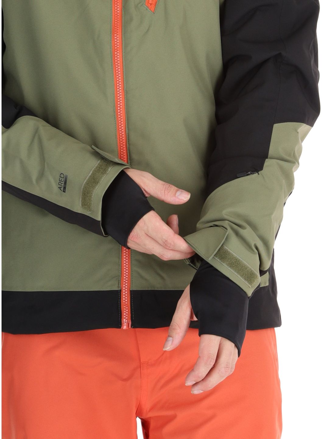 Dare2b, Halfpipe II ski jacket men Black / Olivine Green black, green 