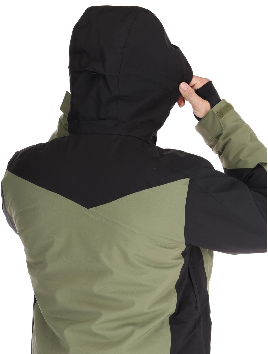 Dare2b, Halfpipe II ski jacket men Black / Olivine Green black, green 